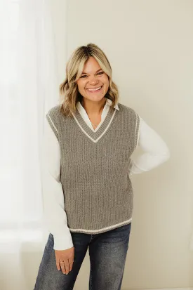 Academia Stripe Vest