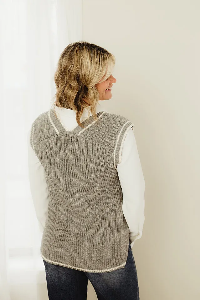 Academia Stripe Vest