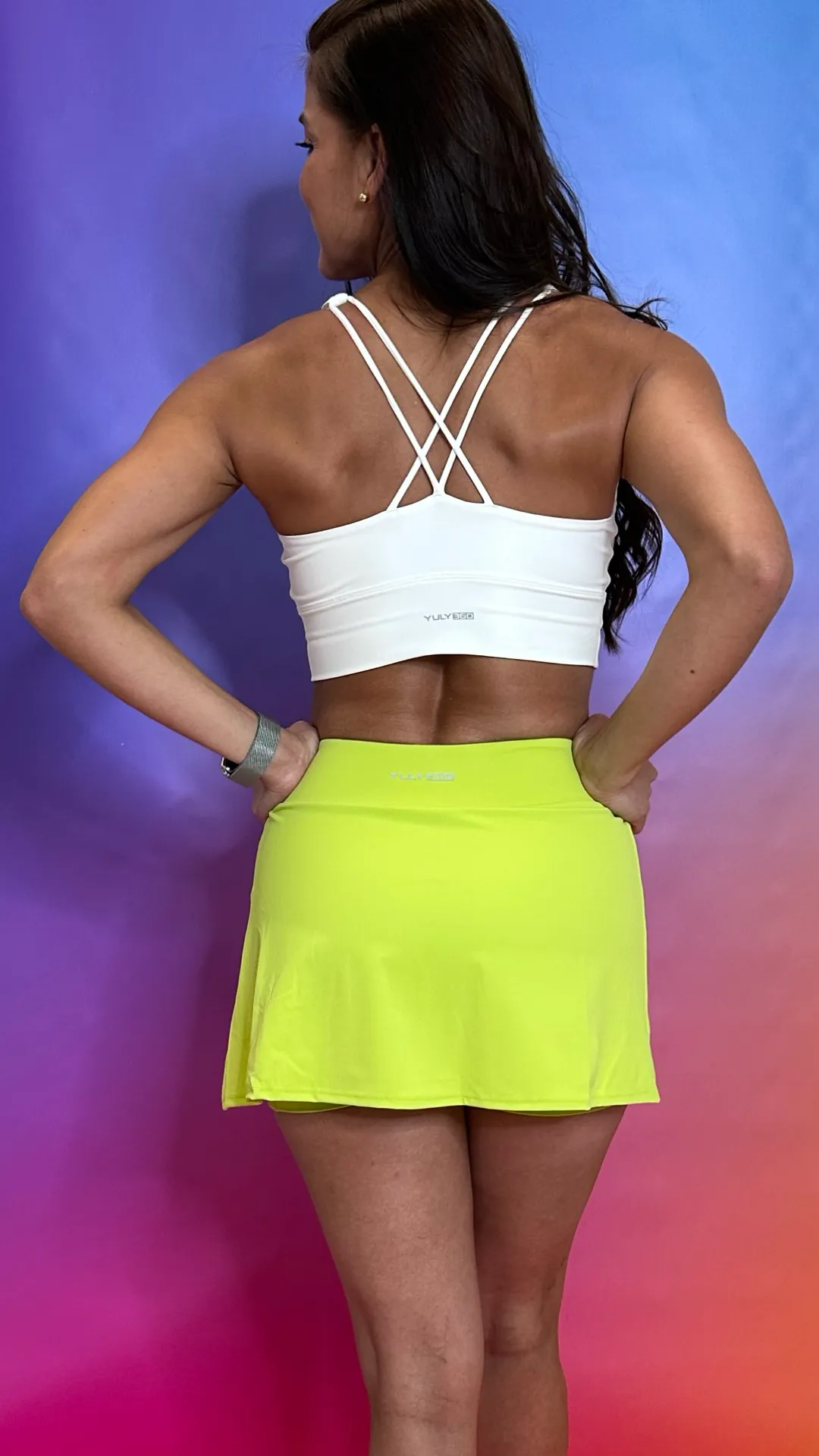 Adventure Skirt Neon Green