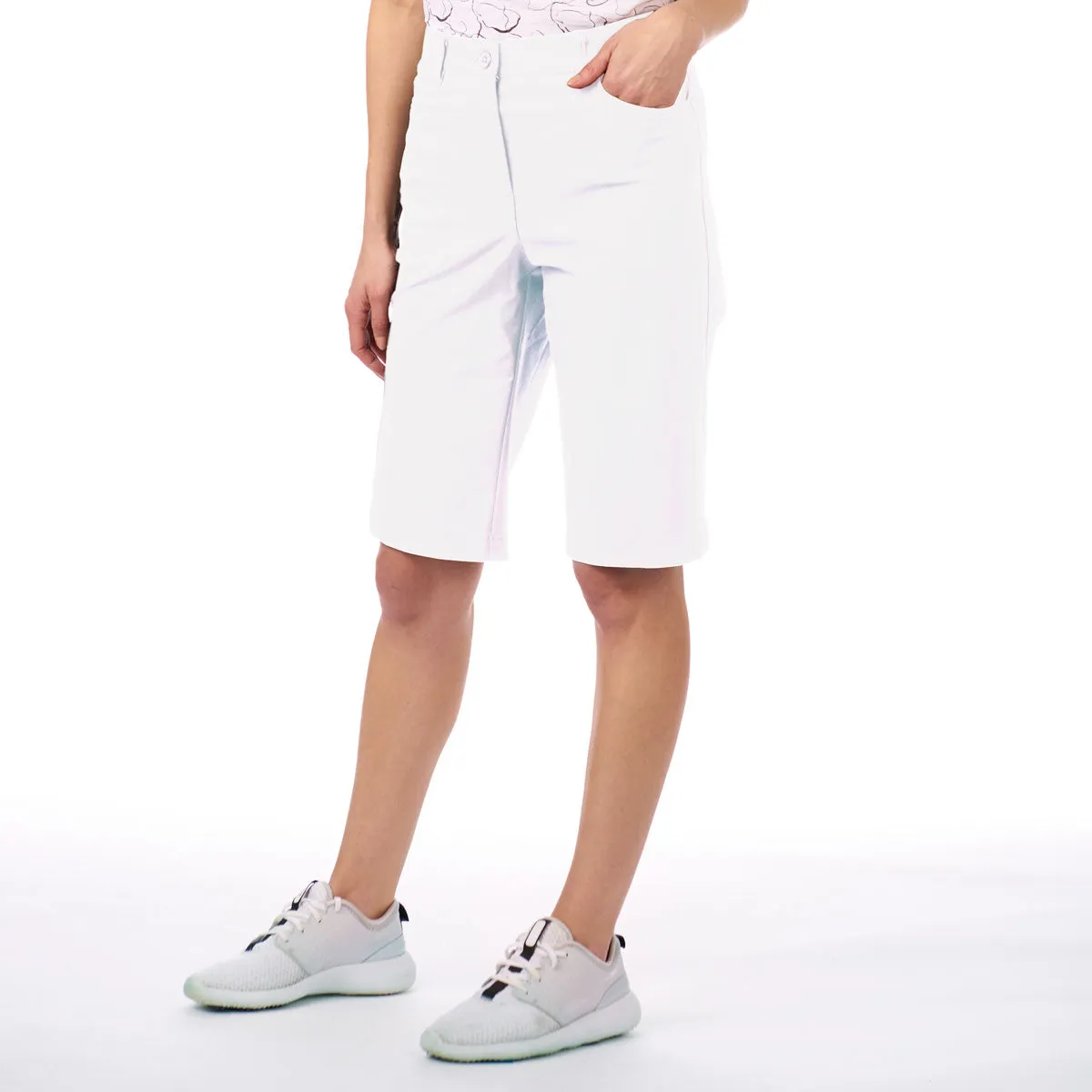 Bailey Long Shorts White