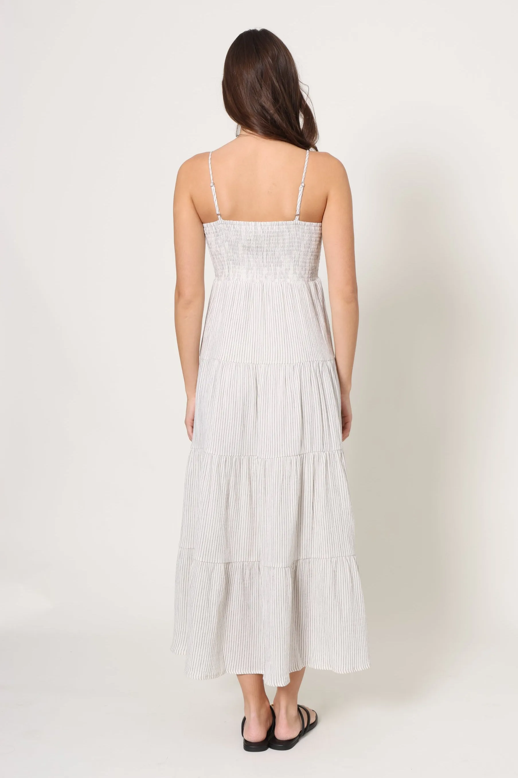 Balos Striped Maxi Dress