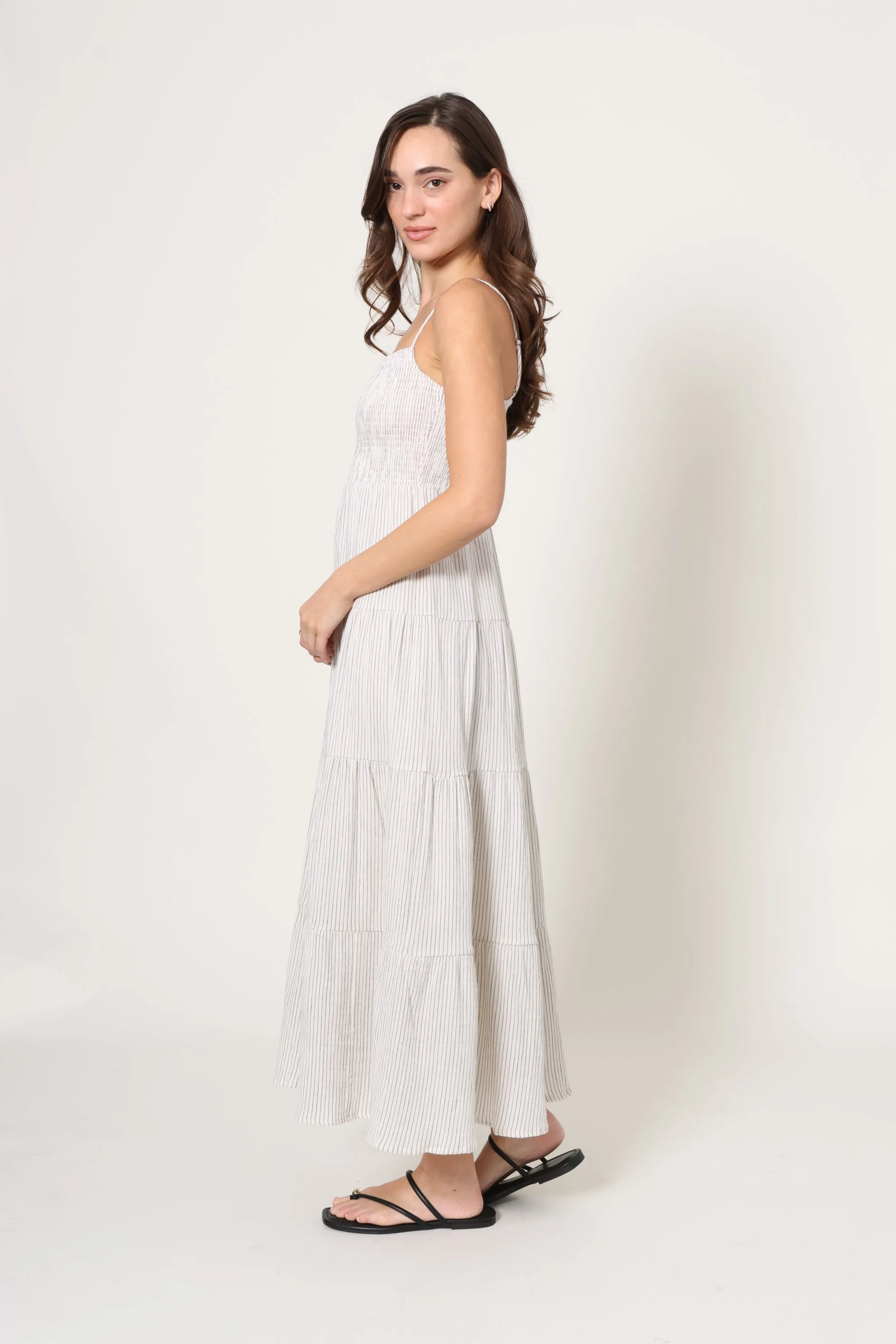 Balos Striped Maxi Dress