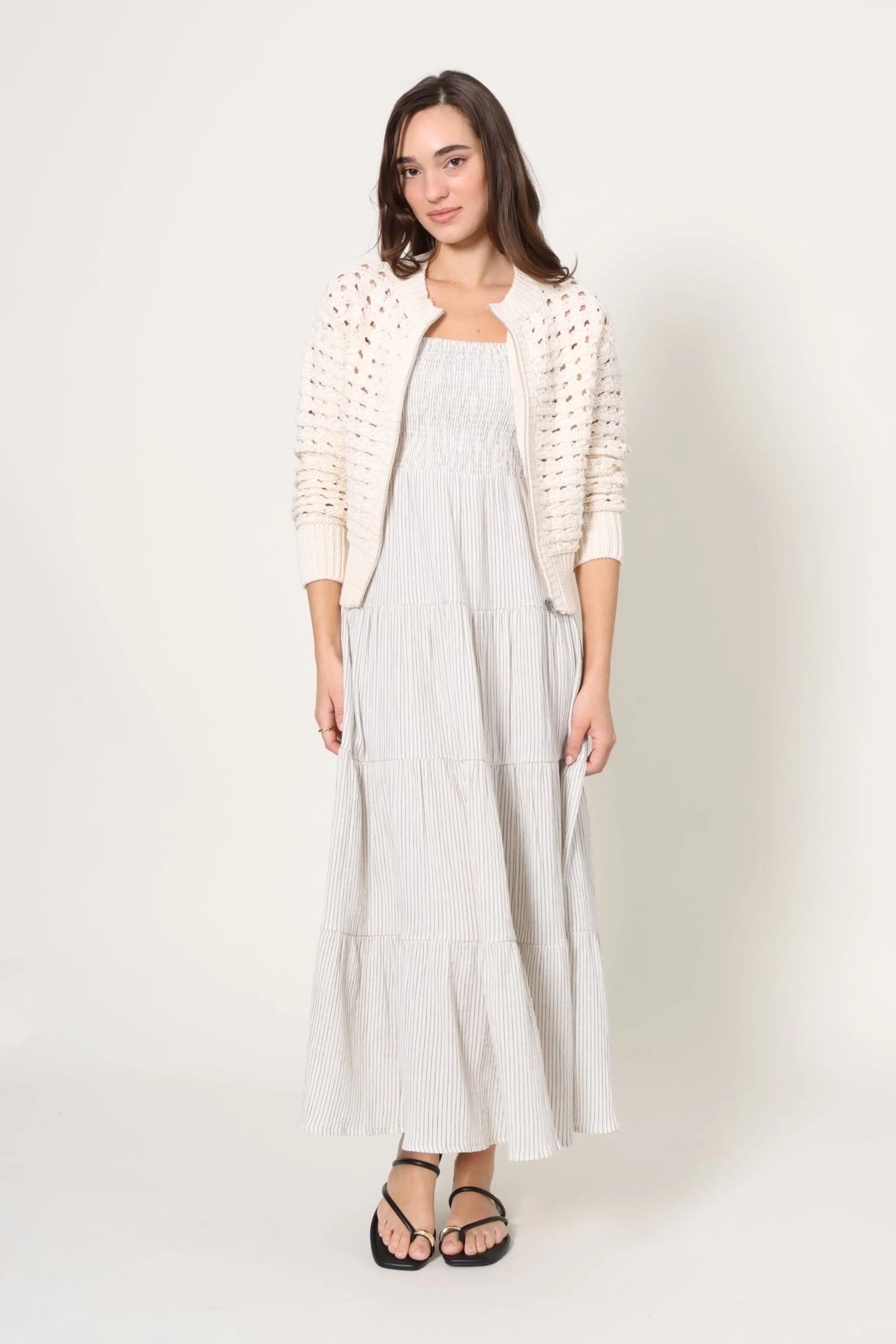Balos Striped Maxi Dress