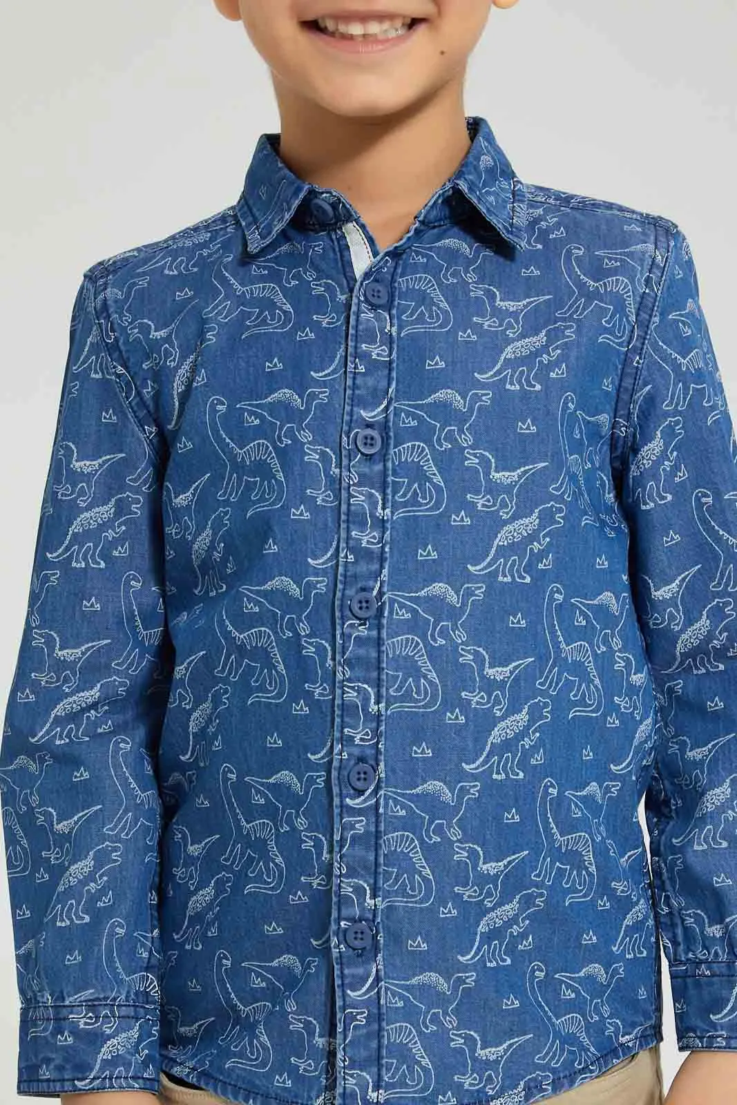 Blue Denim Casual Shirt