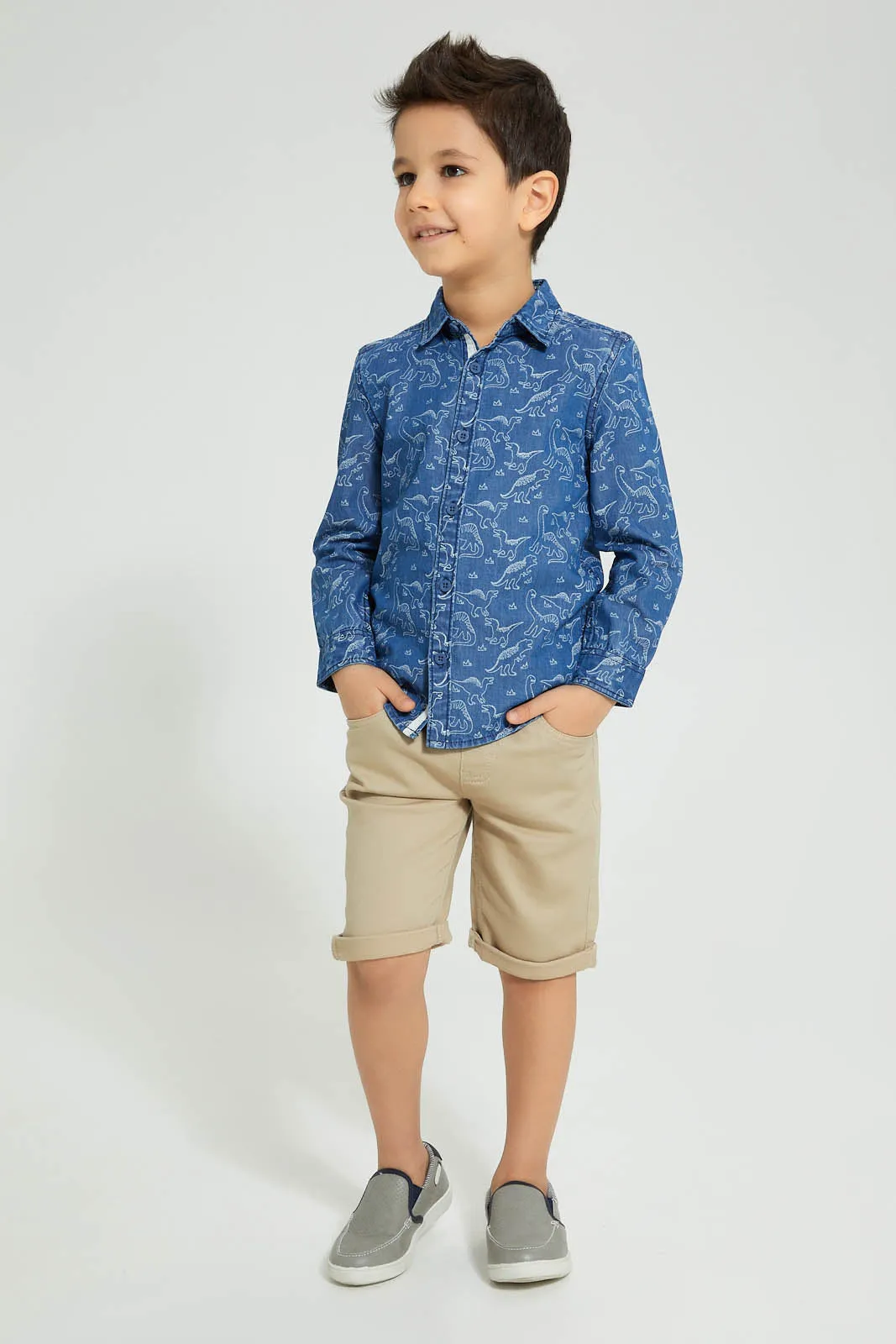 Blue Denim Casual Shirt