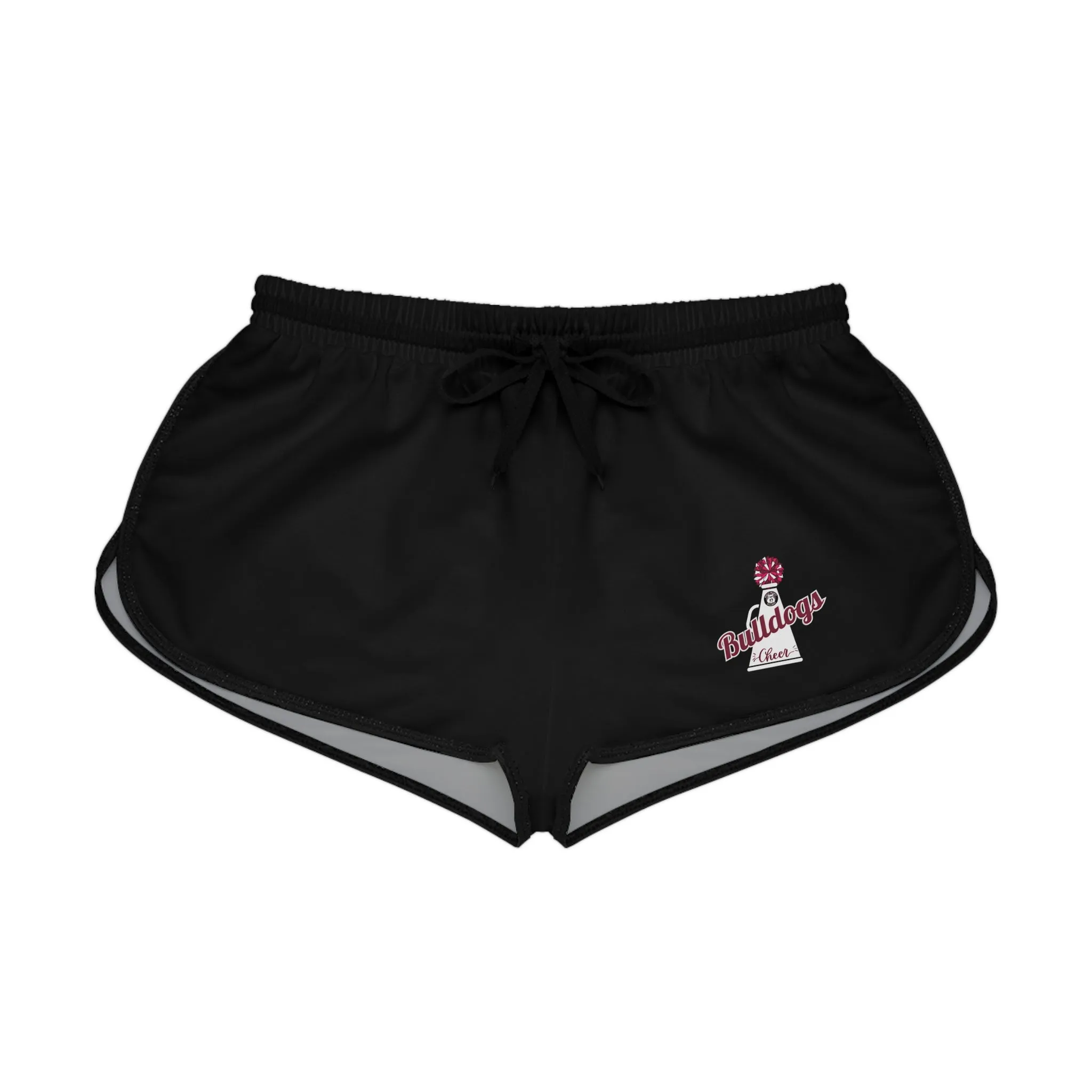 Bulldogs Cheer Women's Relaxed Shorts (AOP)