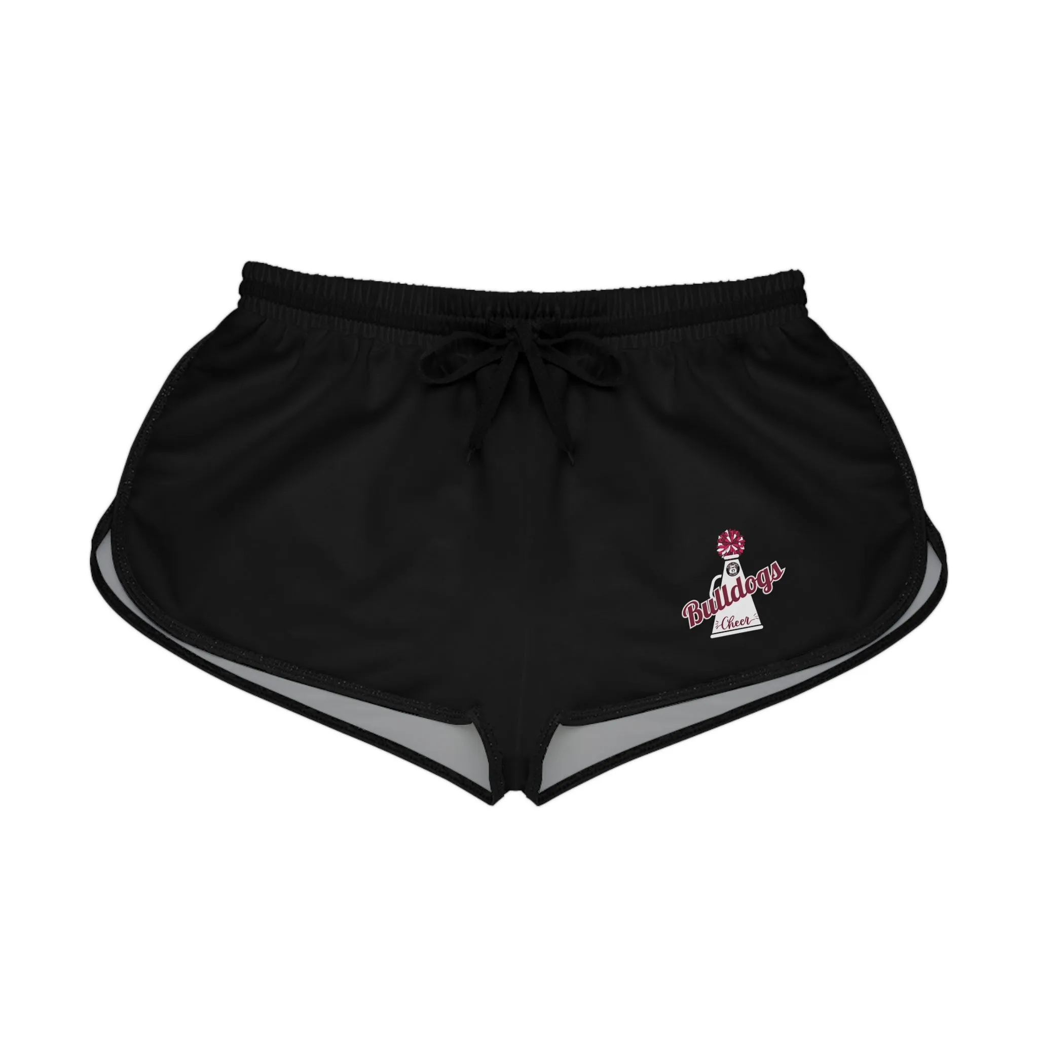 Bulldogs Cheer Women's Relaxed Shorts (AOP)