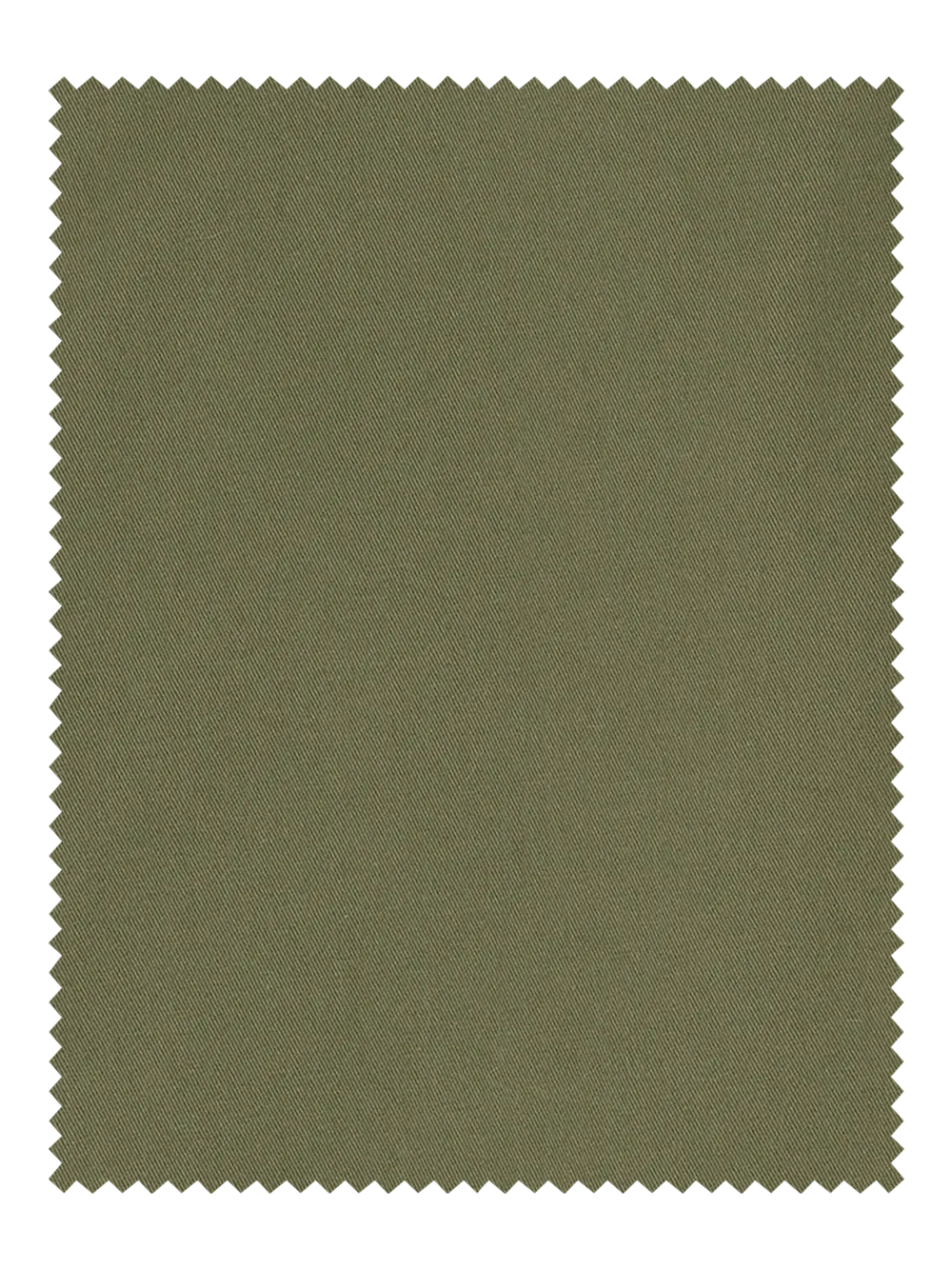 Cotton Stretch Twill Pants - Dark Olive