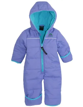 Cozy Bunting Suit - Periwinkle