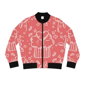 Doodle Pancake - Inovax Women's Bomber Jacket