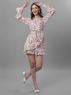 dresses for Women western wear floral white