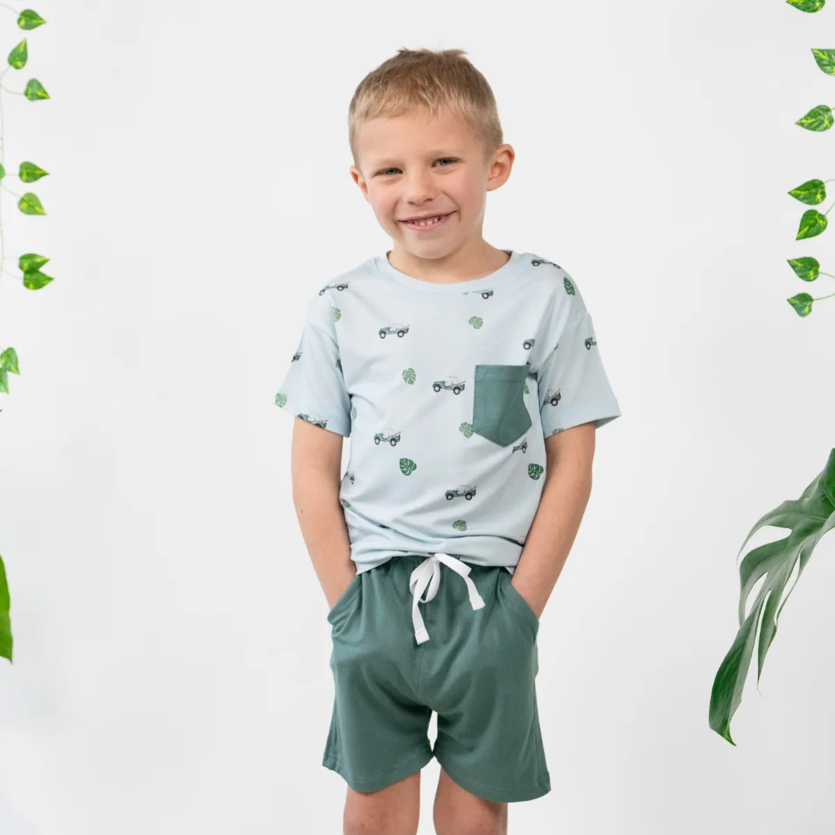 Everyday Shorts - Leafy Green