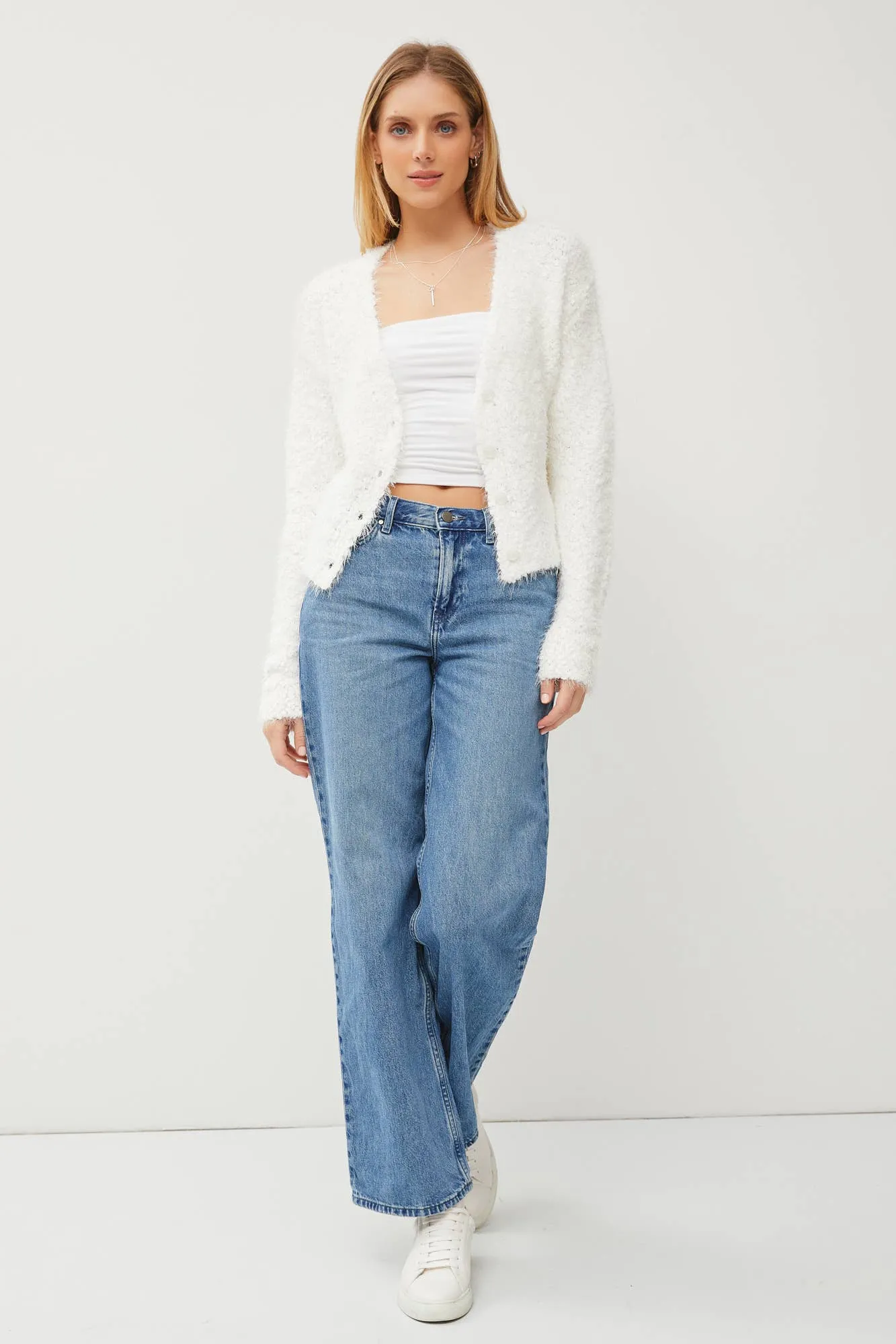 FINAL SALE Snug Fuzzy Cardigan