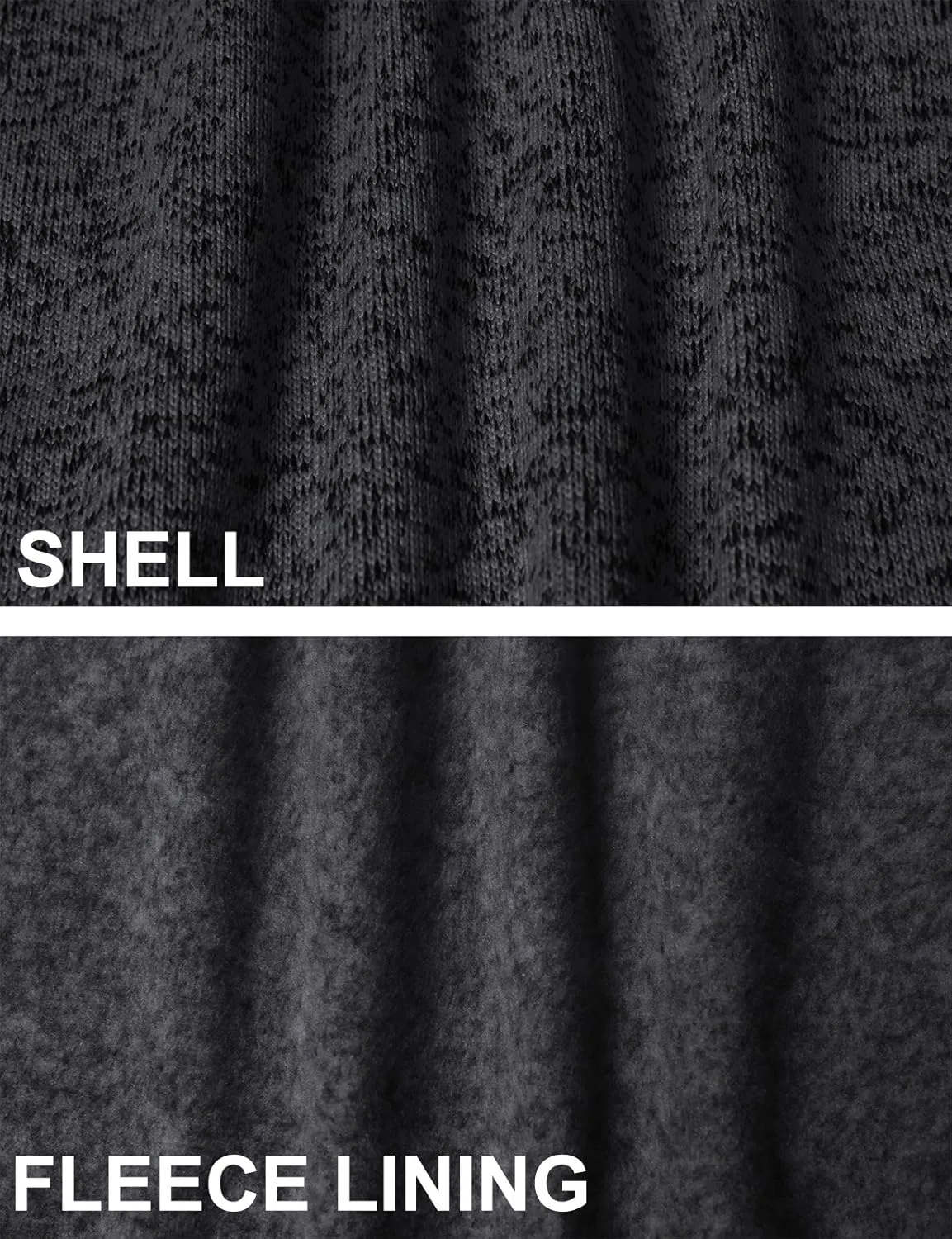 H2H Mens Casual Slim Fit Pullover Sweatshirts Knitted Shirts Napping Inside