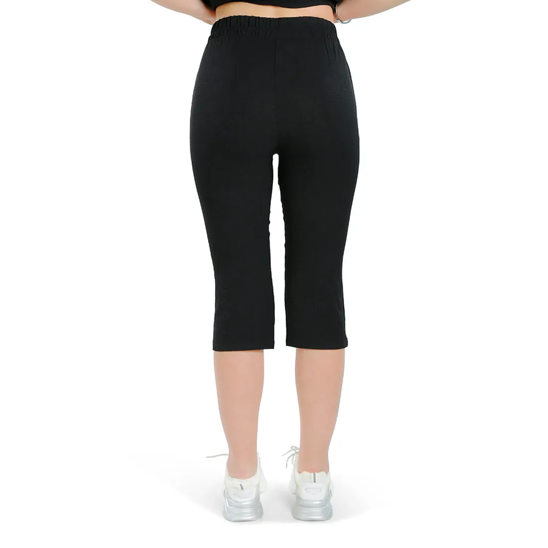 Half Sleeves Top & Capris Coord Set