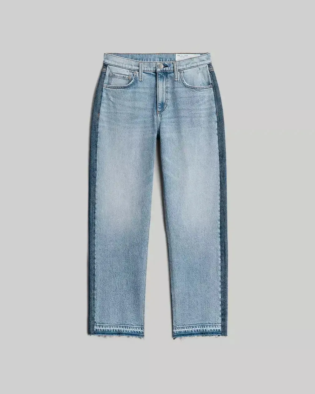 Harlow two tone Pant in double indigo wash