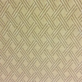 Ivory #U81 Basket Weave Tonal Print Woven Fabric - SKU 5803A