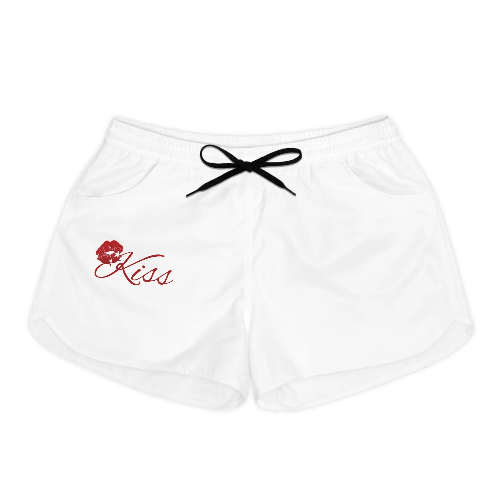 Kiss Graphic Women's Casual Shorts - Comfortable Summer Wear