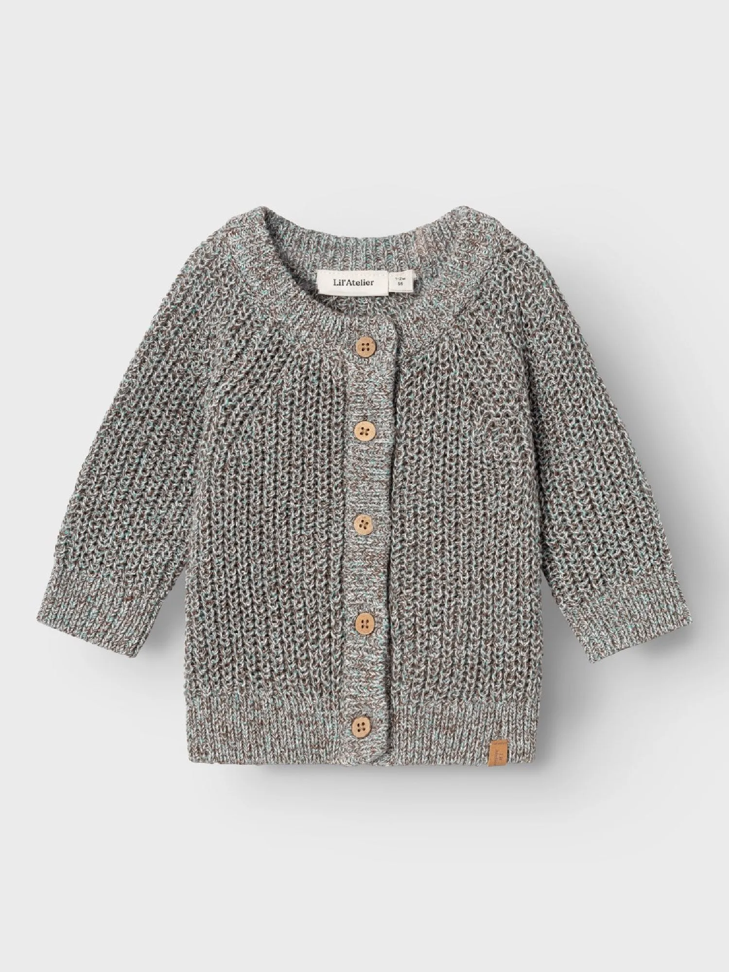 Knit Cardigan - Sky Gray