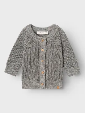 Knit Cardigan - Sky Gray