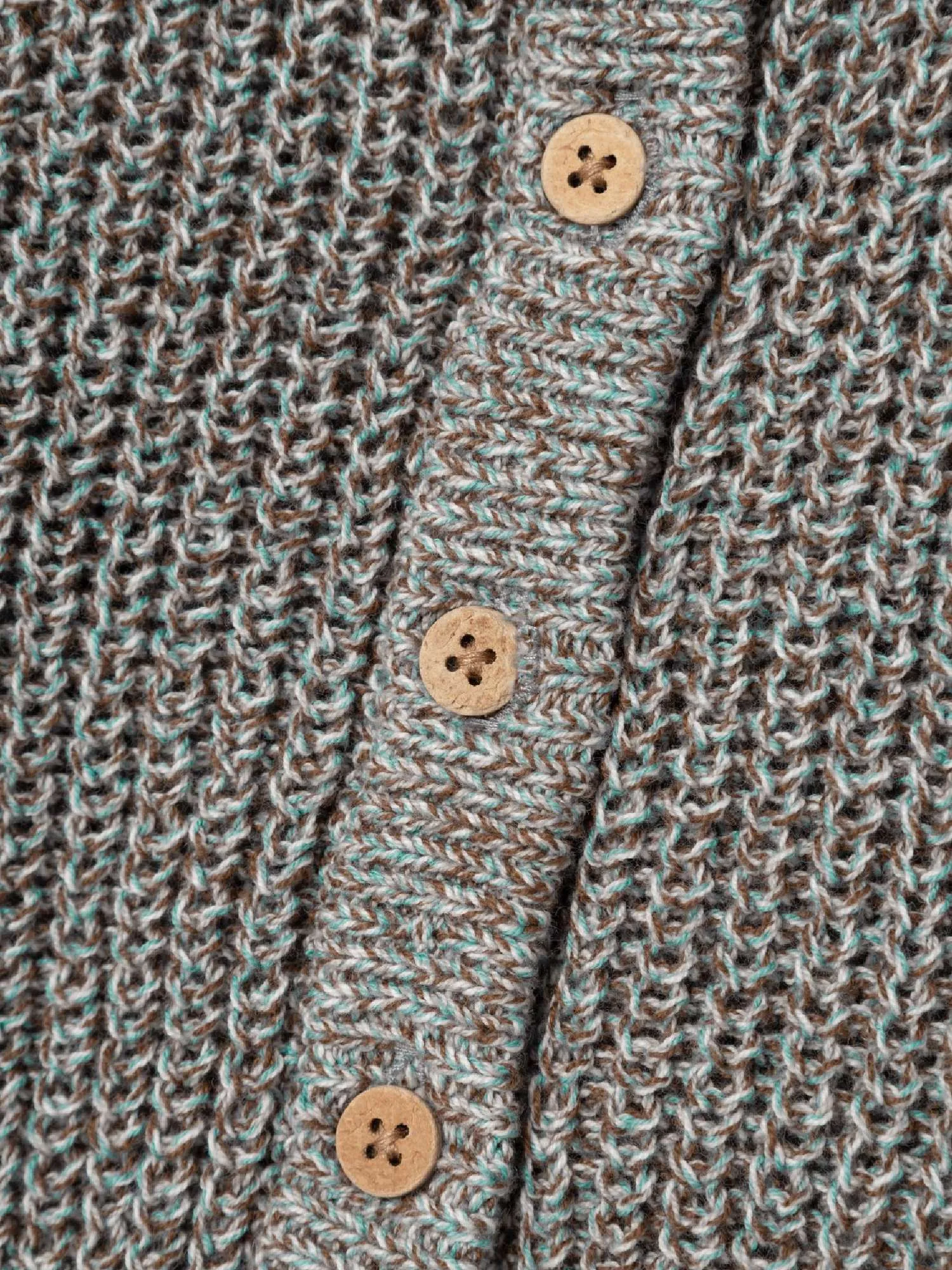 Knit Cardigan - Sky Gray