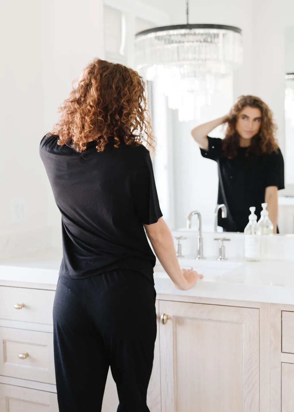 Lounge Premium Pajama Top - Black