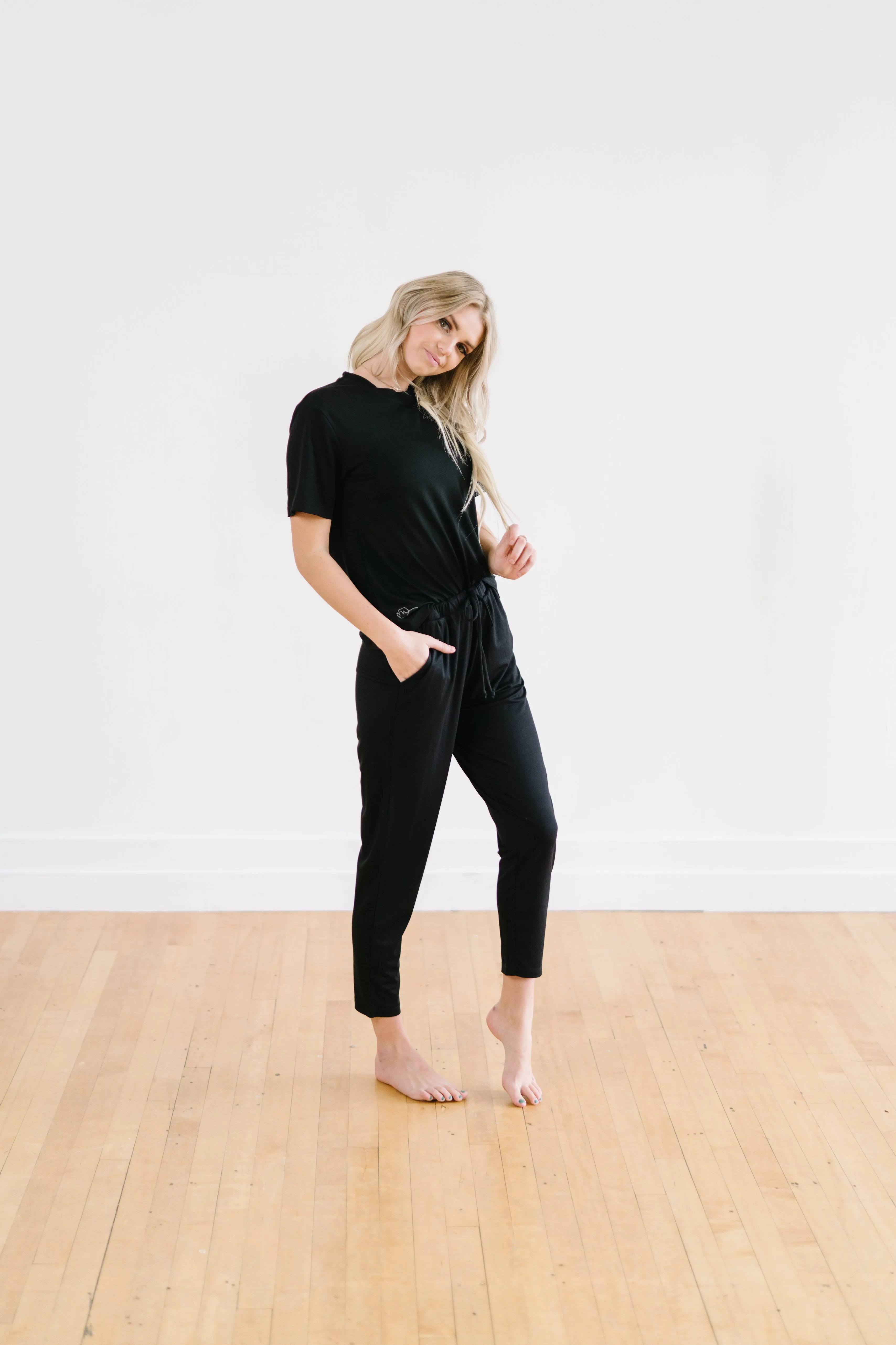 Lounge Premium Pajama Top - Black