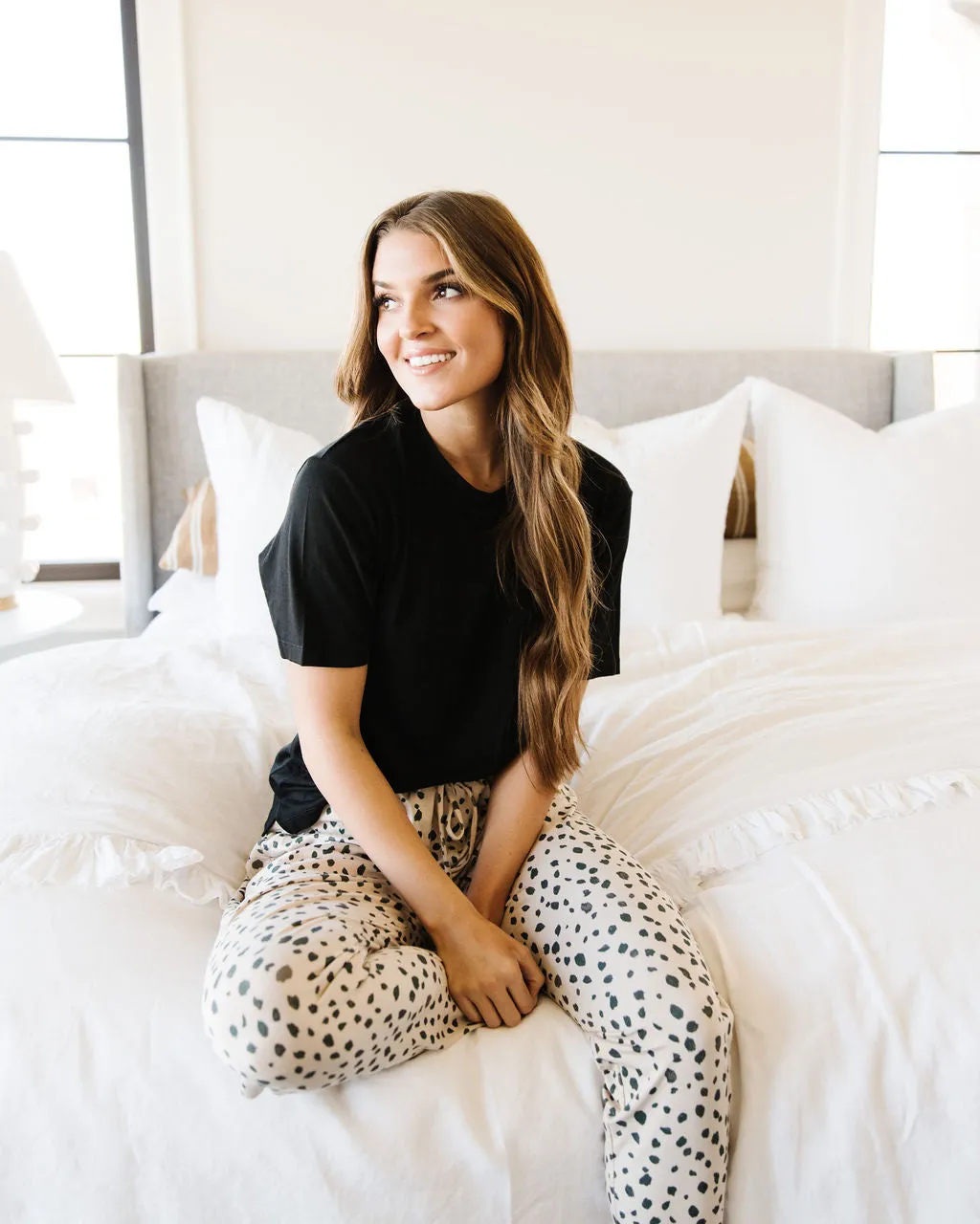 Lounge Premium Pajama Top - Black