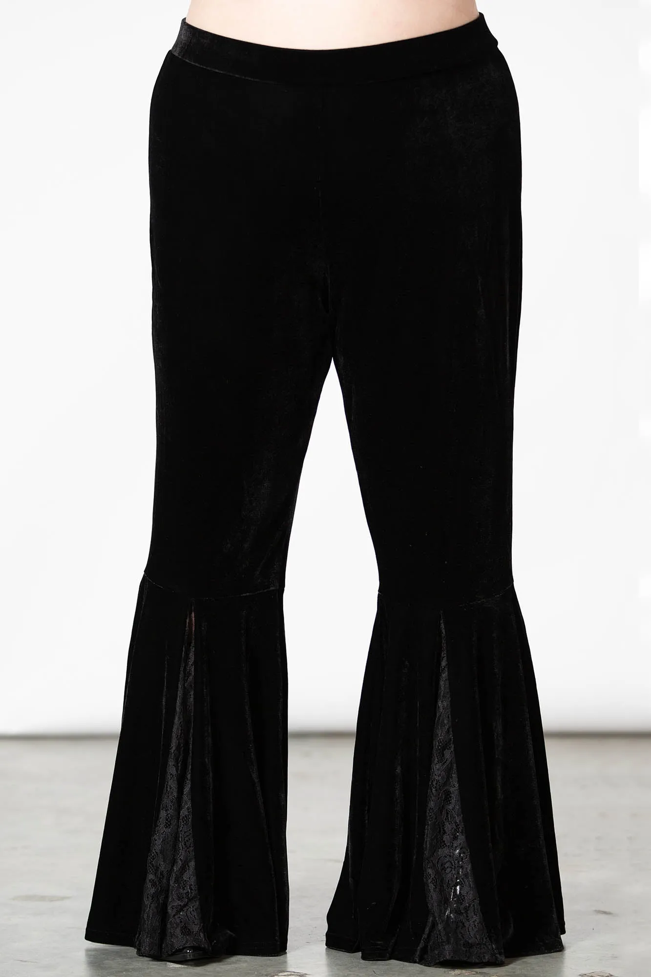 Marisol Velvet Bell Bottoms [PLUS] - Resurrect
