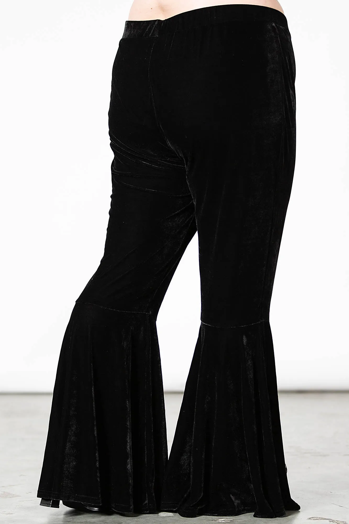 Marisol Velvet Bell Bottoms [PLUS] - Resurrect
