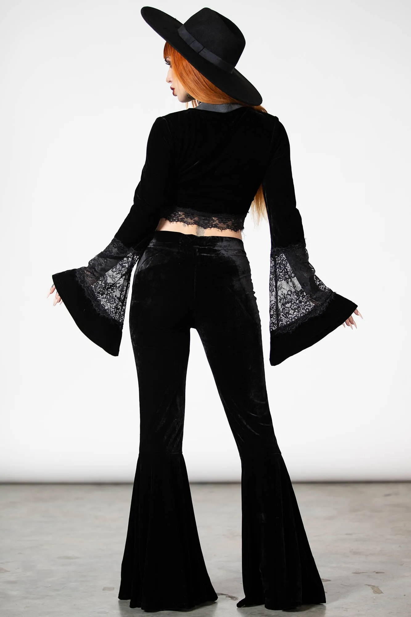 Marisol Velvet Bell Bottoms
