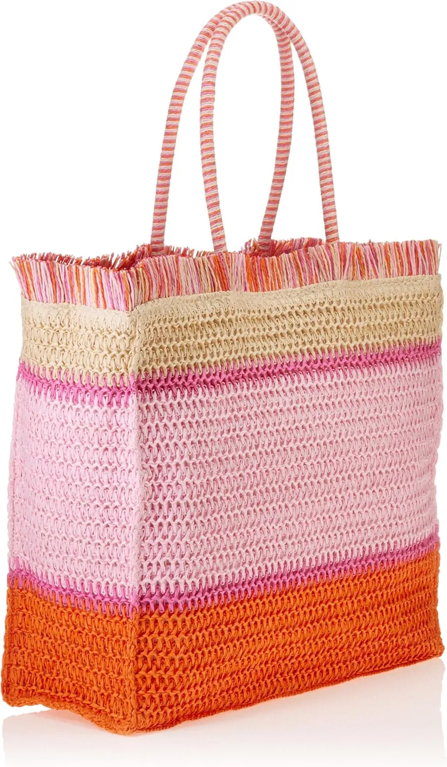 Mud Pie Women's Bright Fringe Tote