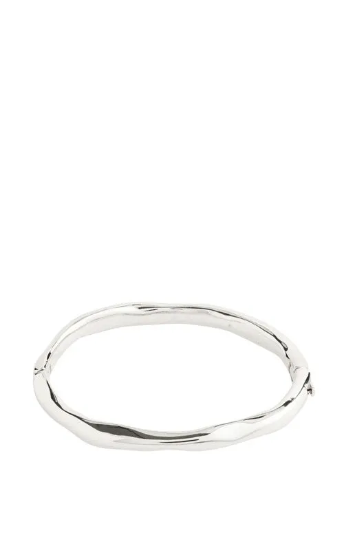 Pilgrim LIGHT recycled bangle silver