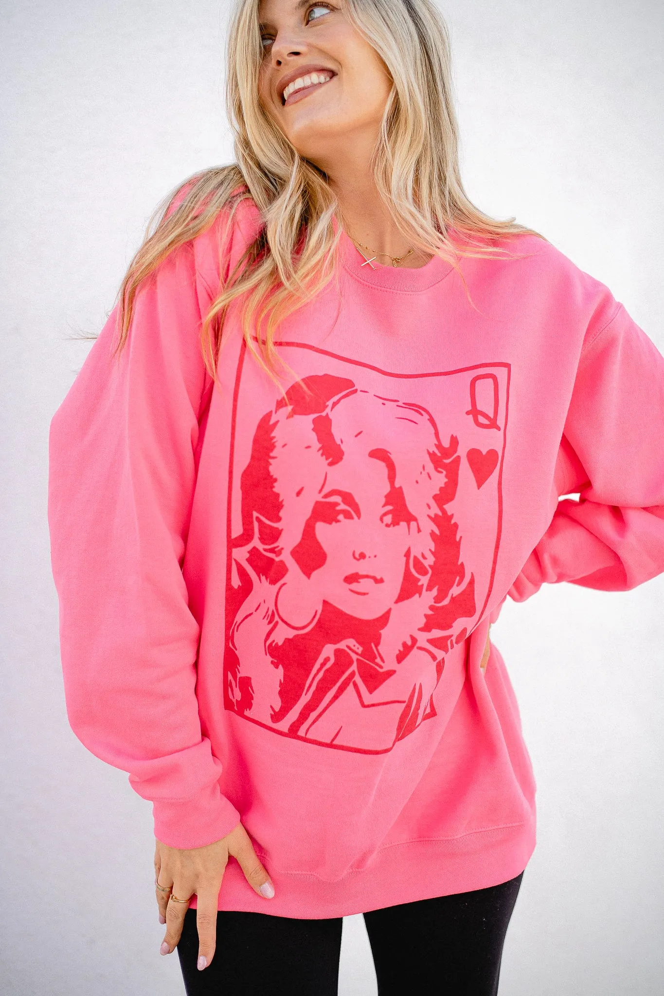 Queen Of Hearts Sweatshirt