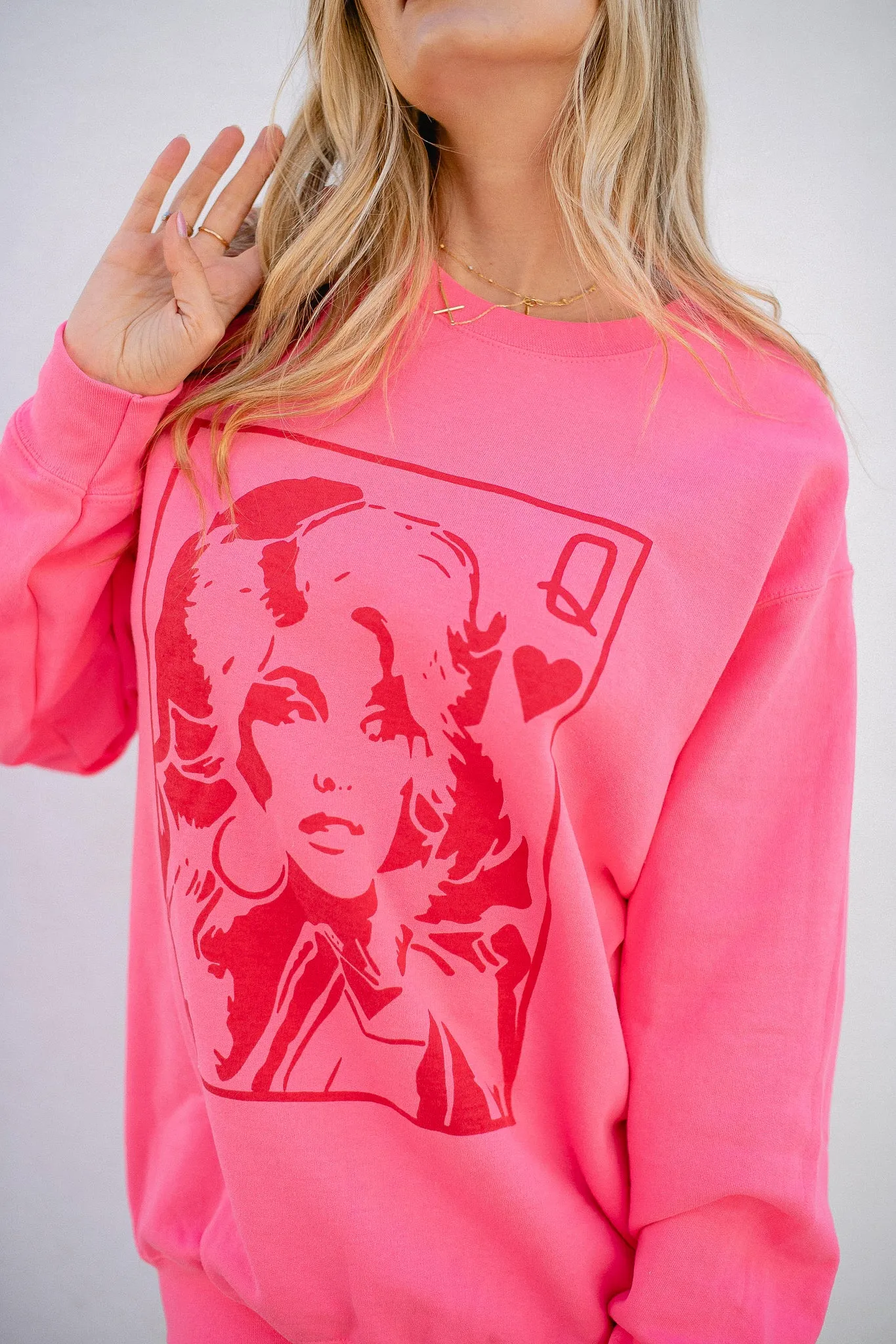 Queen Of Hearts Sweatshirt