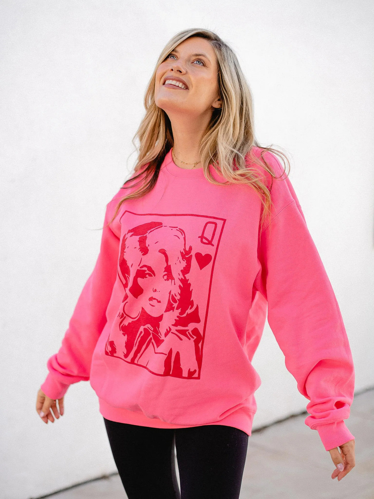 Queen Of Hearts Sweatshirt
