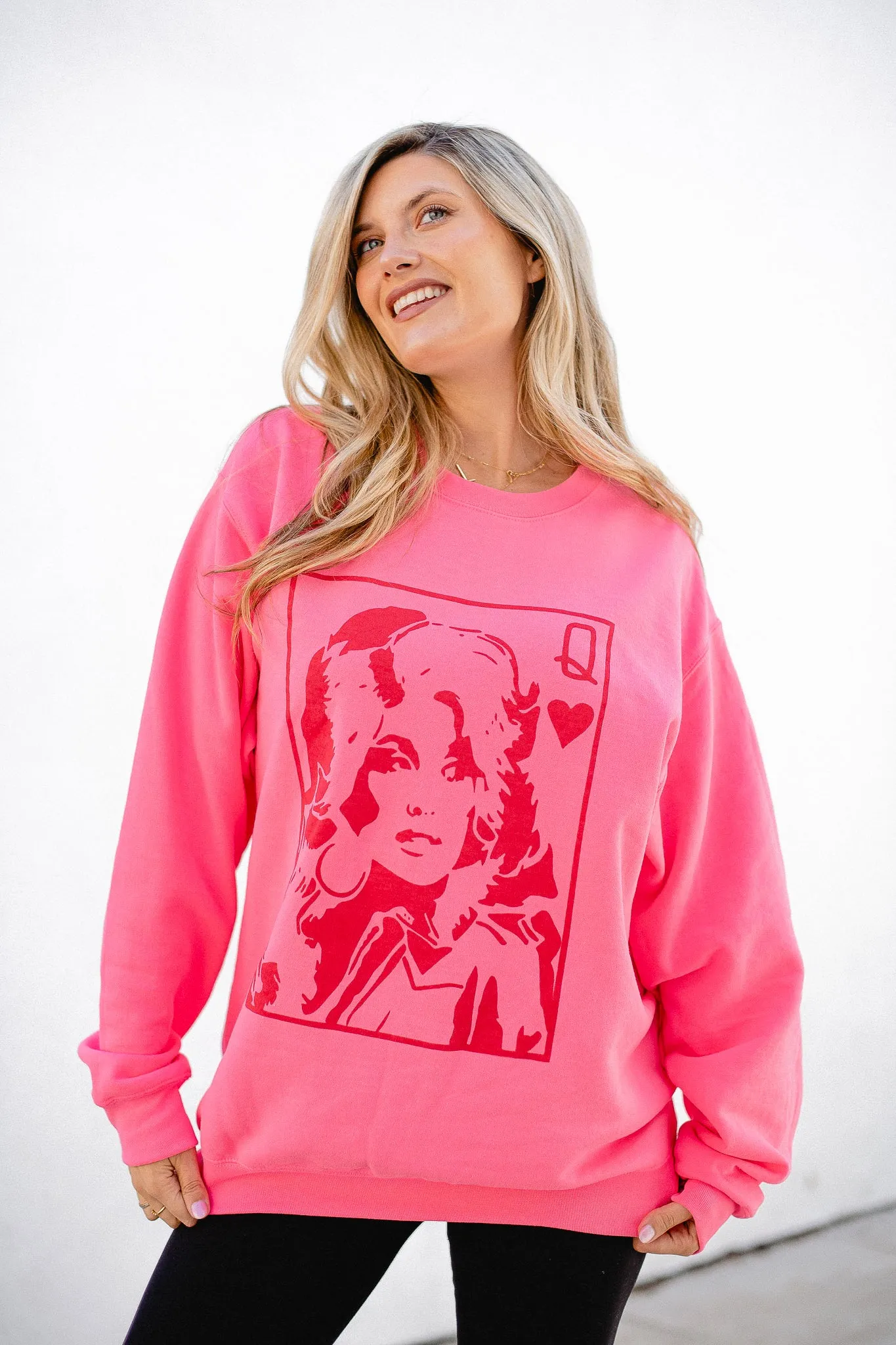 Queen Of Hearts Sweatshirt