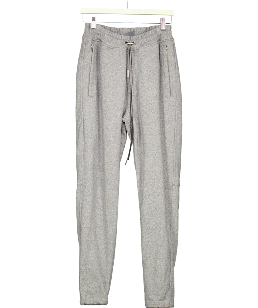 Represent Blank Slim Marl Grey Sweatpants UK S