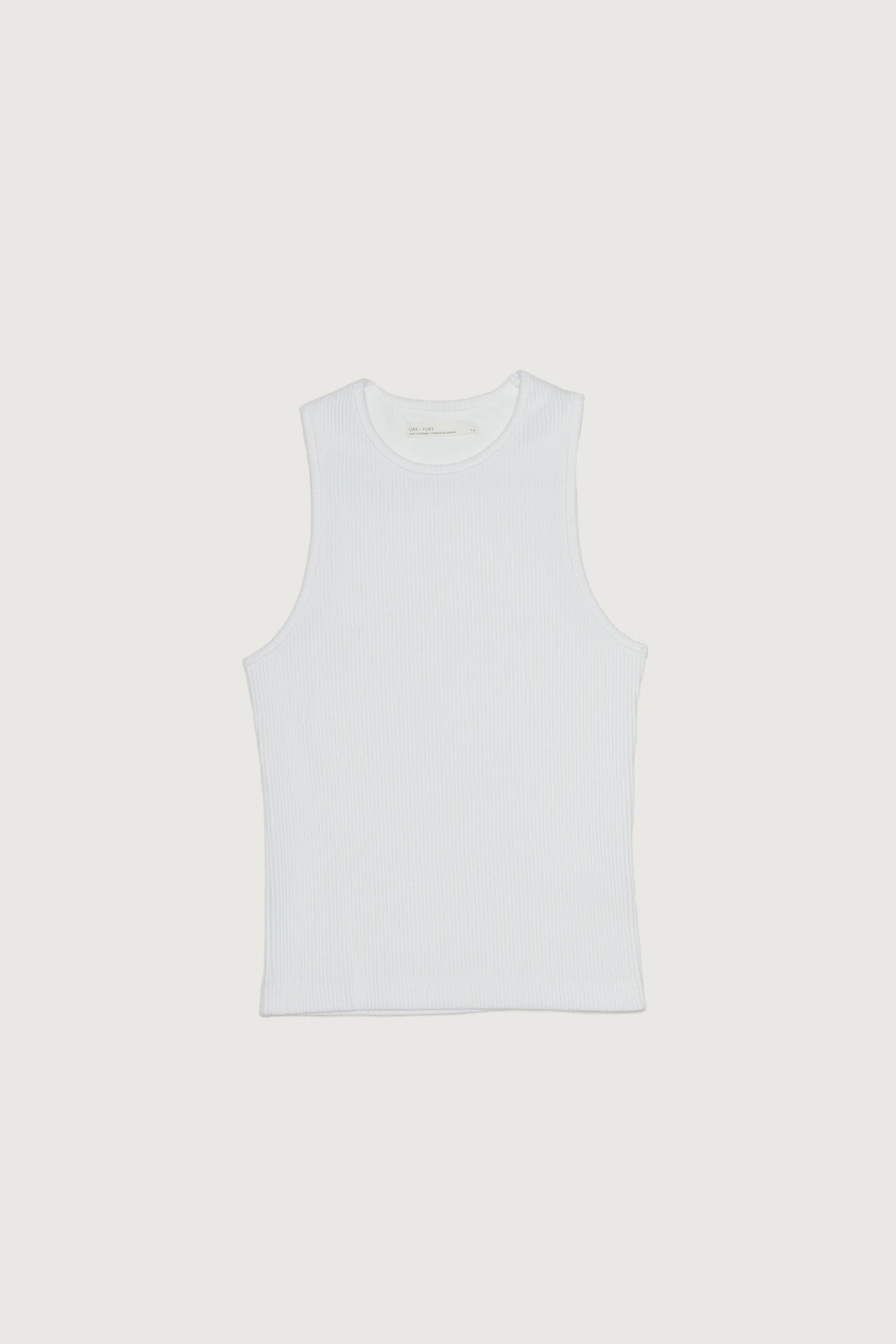 RIBBED TANK TOP