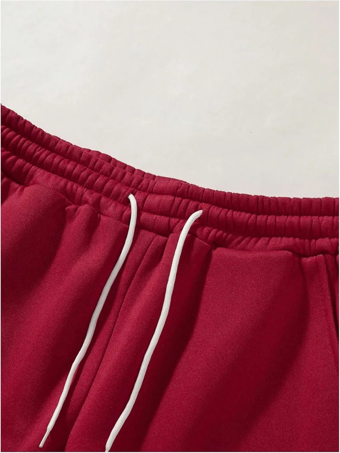 SHENHE Men's Stacked Sweatpants Graphic Loose Sweatpants Straight Leg Baggy Pants Streetwear
