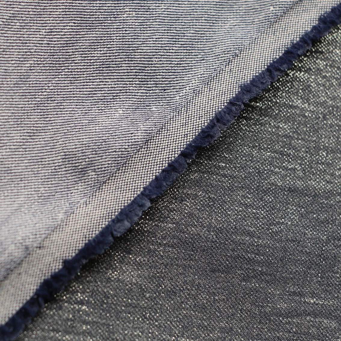 Shimmering Stretch Linen