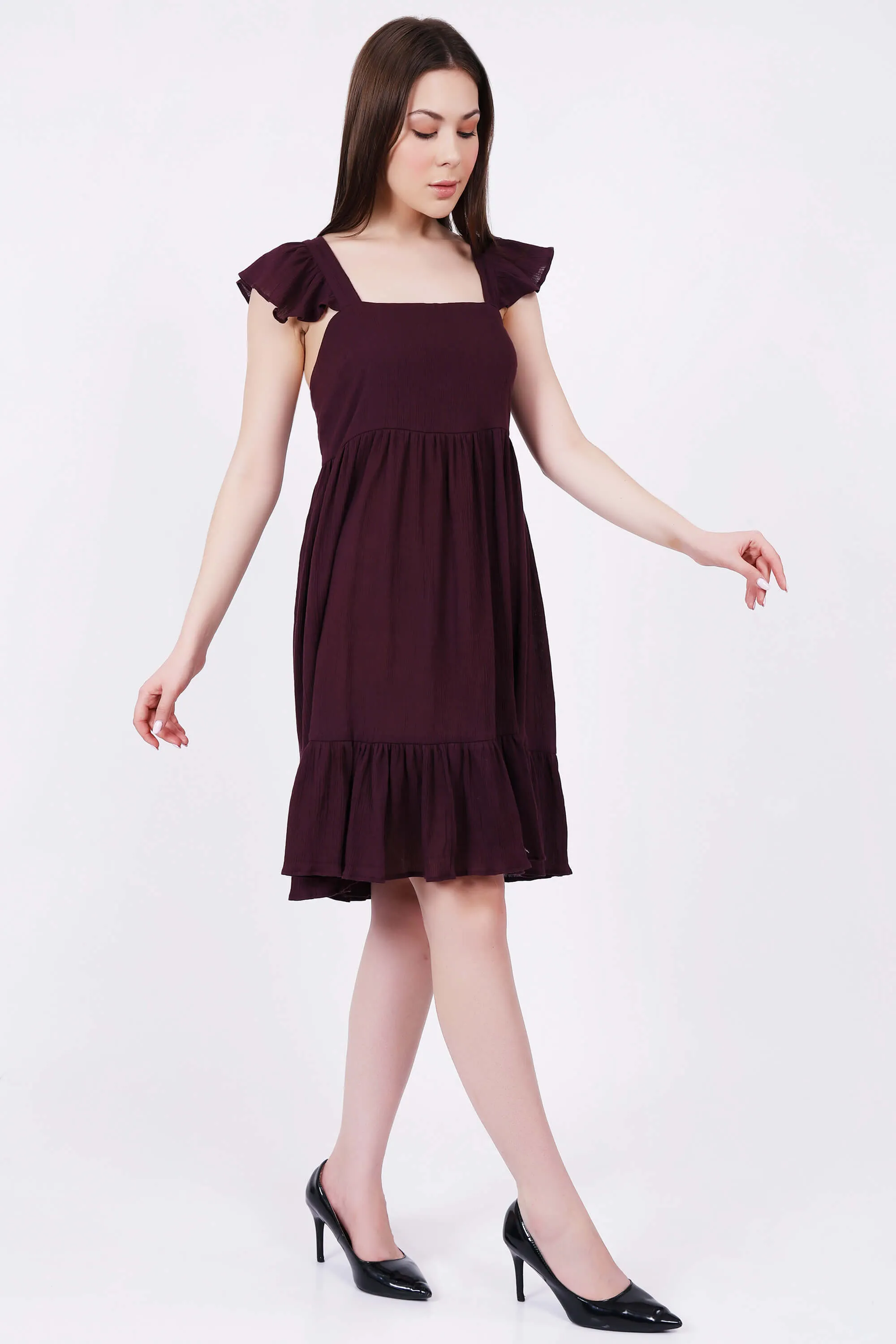 Short Sweet & Stylish Midi Dress
