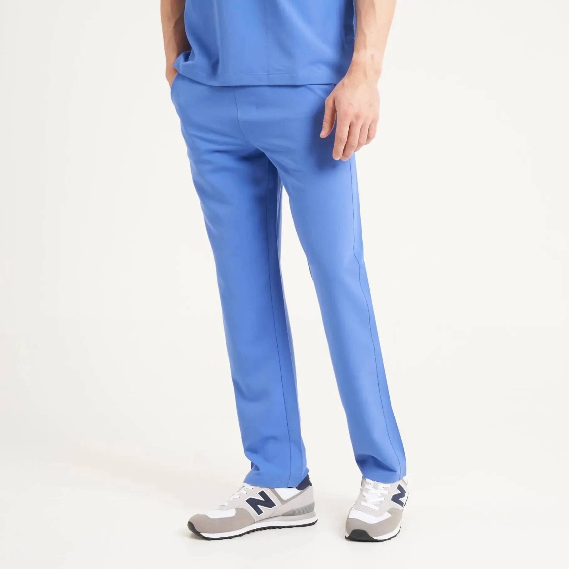 Simki Men's Otto Scrub Trouser - Ceil Blue
