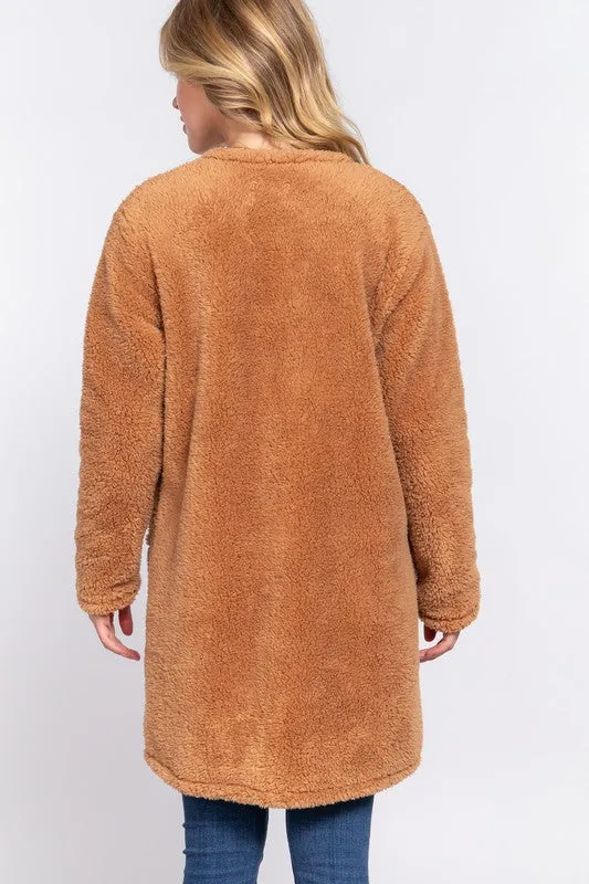 Soft Teddy Cardigan