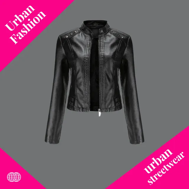 Stylish faux fur jacket for the modern woman