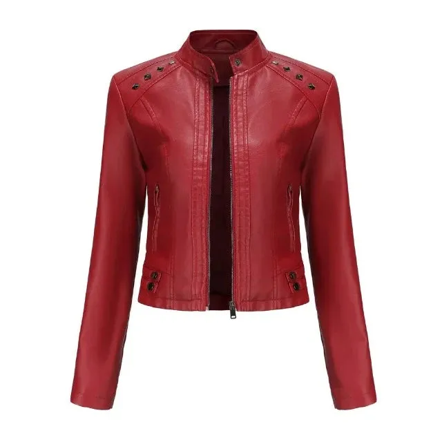 Stylish faux fur jacket for the modern woman