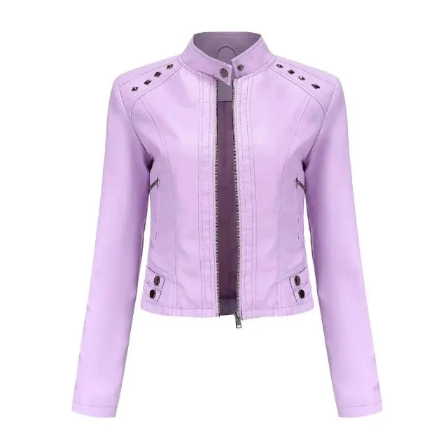 Stylish faux fur jacket for the modern woman