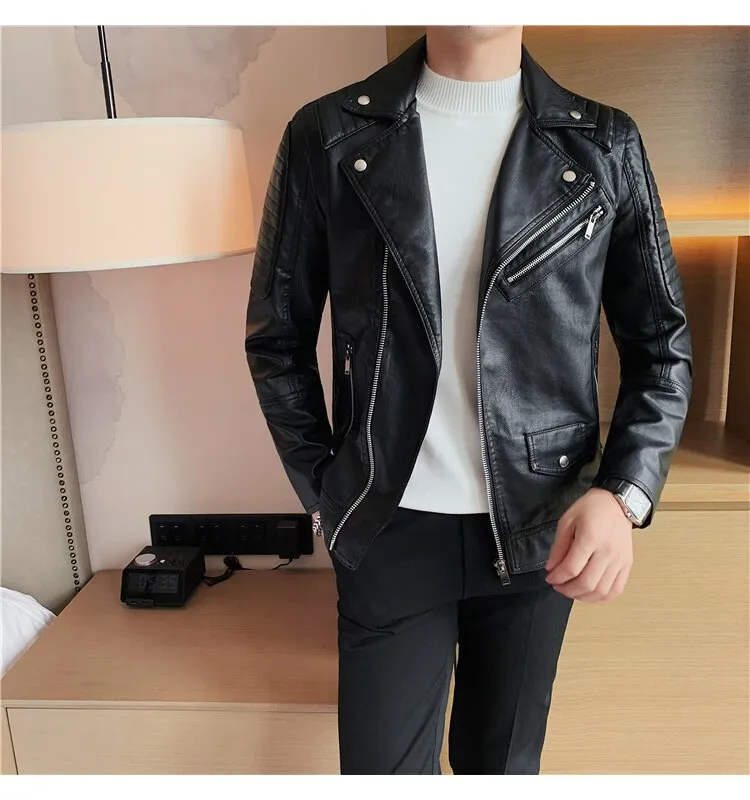 Toxyno CLothing Stylish Leather Coat