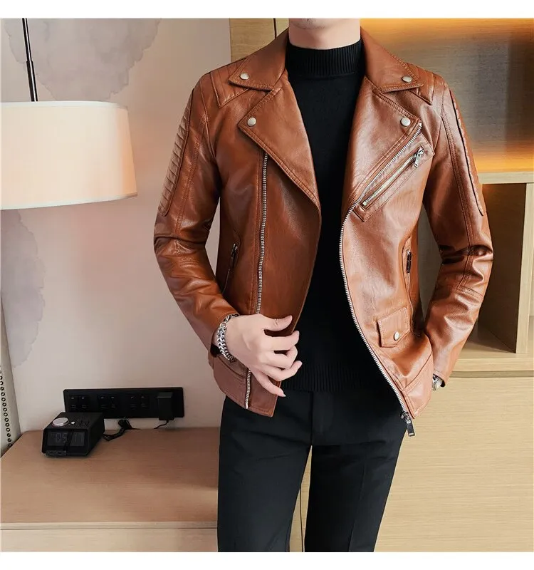 Toxyno CLothing Stylish Leather Coat