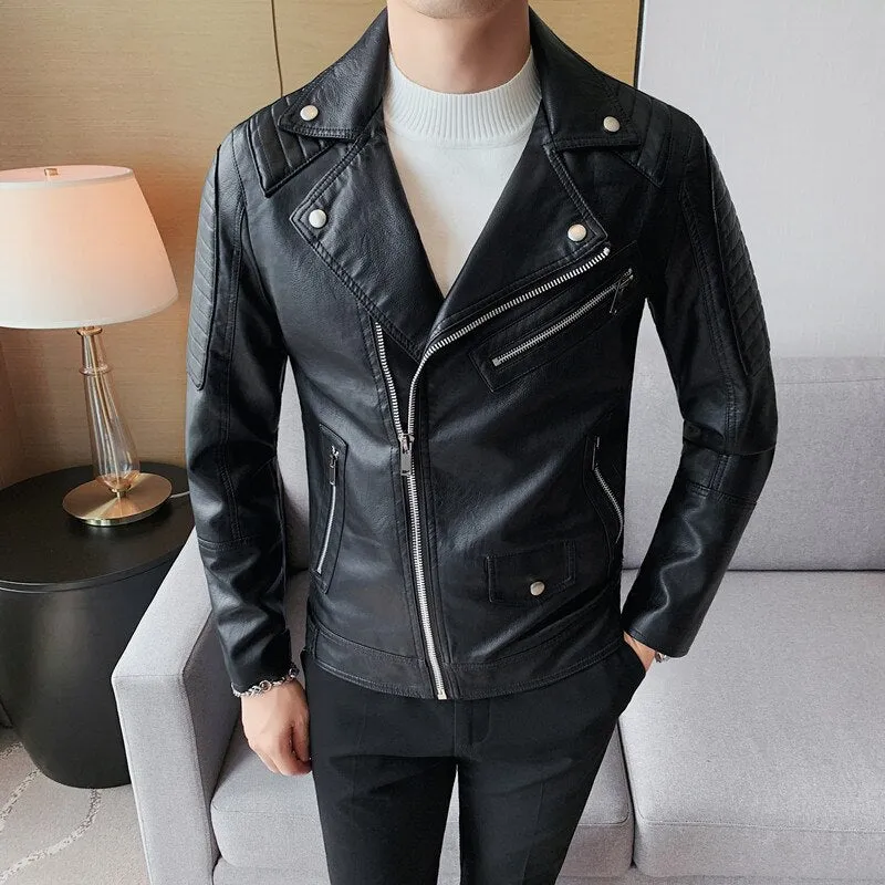 Toxyno CLothing Stylish Leather Coat